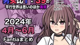 d 409578pl 320x180 - 男女比1:39の平行世界は思いのほか異常（Fantia2024年4月〜6月まとめ）【きっさー】