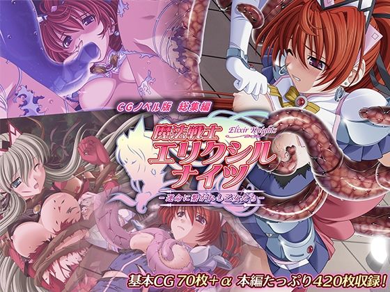 d 425626pl - 魔法戦士エリクシルナイツ 〜運命に繋がれし乙女たち〜 CGノベル版 総集編【どろっぷす！】