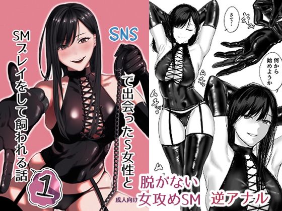 d 504767pl - SNSで出会ったS女性とSMプレイをして飼われる話1【ひらりはっぱ】