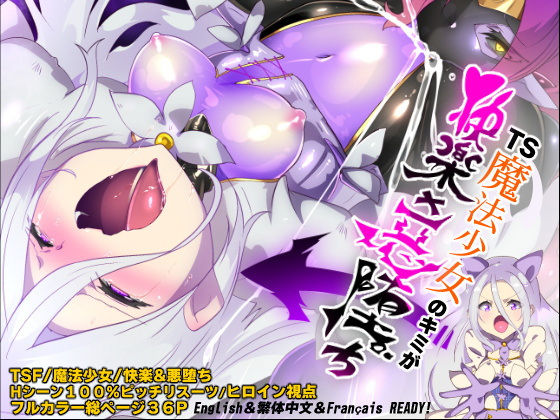 d 540809pl - キミが始まりの魔法少女になって快楽と悪に屈して洗脳されるまんがホワイト編［TS魔法少女ポントカワールW］【やせうまロール】