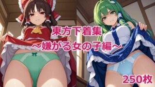 d 582208pl 320x180 - 東方下着集〜嫌がる女の子編〜【鴉炒飯@AI】