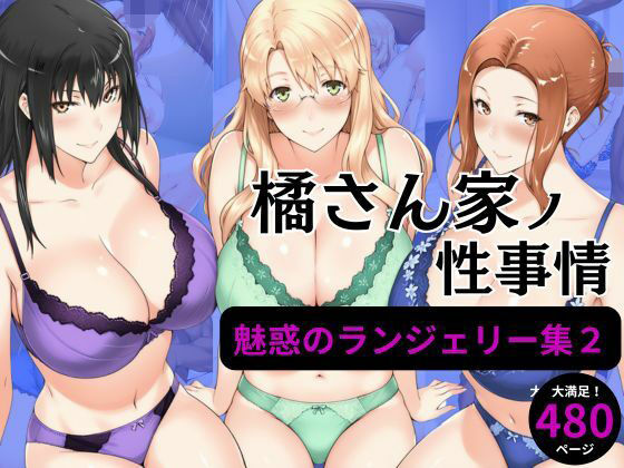 d 584090pl - 橘さん家の性事情 【ランジェリーイラスト集2】【えち詩人】