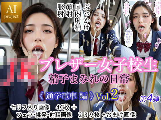 d 586544pl - JK ブレザー女子校生  精子まみれの日常 《通学電車 編》vol.2【Oedipus】