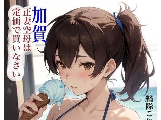 d 587521pl - 虹かけ誌  艦隊〇れくしょん  イラスト集26 加賀  正妻空母は定価で買いなさい【九情承太郎商店】
