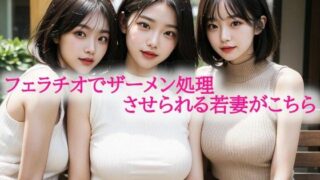 d 597311pl 320x180 - フェラチオでザーメン処理させられる若妻がこちら【背徳の恥辱放送部】