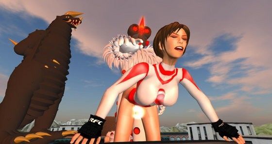 d 079297pl - ウルトラナナ対ナックル星人、ブラックキング パート3【ナナのキャットファイティング】