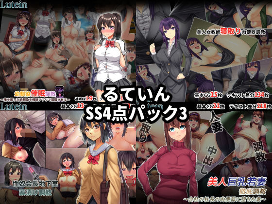 d 137908pl - るていんSS4点パック3【るていん】