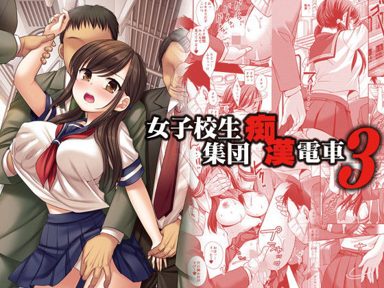 d 197015pl - 女子校生集団痴●電車3【ナギヤマスギ】