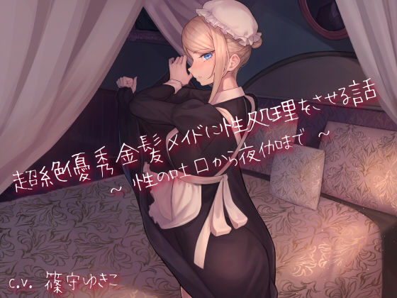 d 211595pl - 超絶優秀金髪メイドに性処理をさせる話 〜性の吐口から夜伽まで〜【あいらぶメイド】