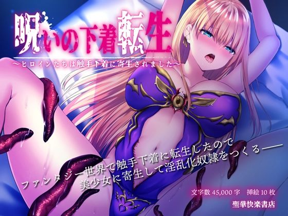 d 216363pl - 呪いの下着転生 〜ヒロインたちは触手下着に寄生されました〜【聖華快楽書店】