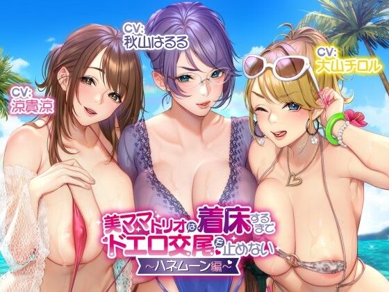 d 220436pl - 【収録三時間】美ママトリオは着床するまでドエロ交尾を止めない〜ハネムーン編〜【オホ声/生ハメ】【バブバブの森】