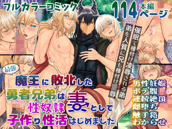 d 263390pl - 最強魔王に敗北した勇者兄弟は性奴●妻として子作り性活はじめました【エルドラド工房】