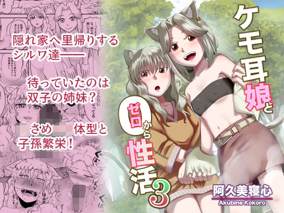 d 343839pl - ケモ耳娘とゼロから性活3【阿久美寝心】