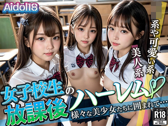 d 350278pl - 女子校生の放課後ハーレム【Aidol18】