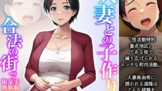 d 355892pl 320x180 - 人妻との子作りが合法の街で手取り足取り限界射精 上【あまからや】