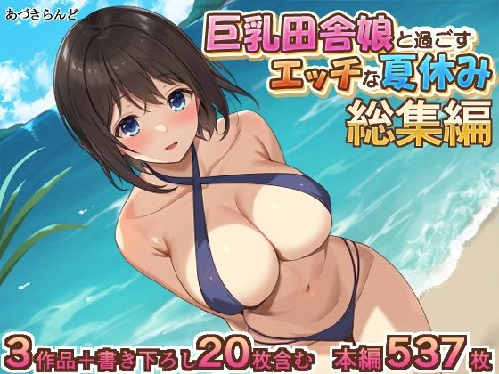 d 423802pl - 巨乳田舎娘と過ごすエッチな夏休み1・2・3総集編【あづきらんど】