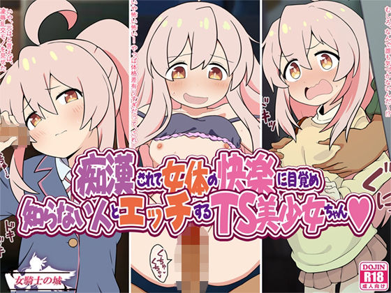 d 458466pl - 痴●されて女体の快楽に目覚め知らない人とエッチするTS美少女ちゃん【女騎士の城】