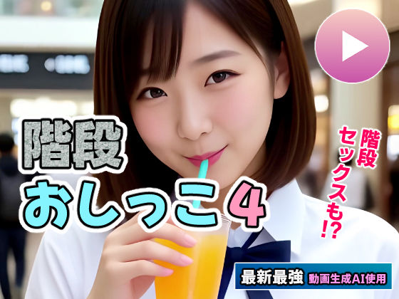 d 501424pl - 階段おしっこ4 女子校生〜電話中に生ハメSEX〜【コメットパンチ】
