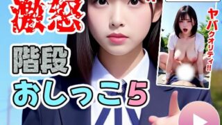 d 504331pl 320x180 - 階段おしっこ5 女子校生〜激怒罵倒おしっこ＆27連続生ハメSEX〜【コメットパンチ】