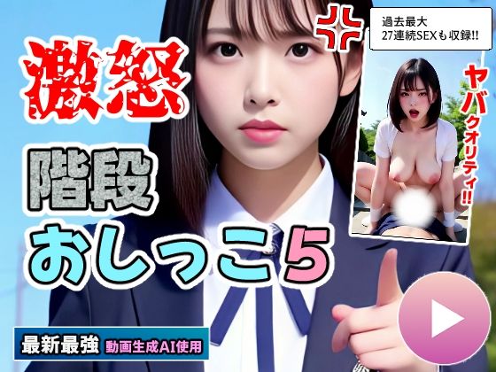 d 504331pl - 階段おしっこ5 女子校生〜激怒罵倒おしっこ＆27連続生ハメSEX〜【コメットパンチ】