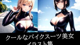 d 512057pl 320x180 - クールなバイクスーツ美女イラスト集【のろのろ】