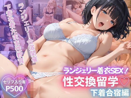 d 526610pl - 性交換留学 下着合宿編【セリフ入有り】【子づくらナイト(旧：性交換留学)】