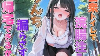 d 531327pl 320x180 - 公衆トイレで浣腸注入！うんち漏らさず帰れるか！？【スカトロ・排泄我慢・お漏らし・脱糞】【ブリブリブリズム】