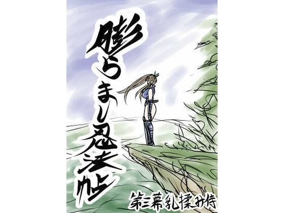 d 537434pl - 膨らまし忍法帖第三幕【ふくらみんと】