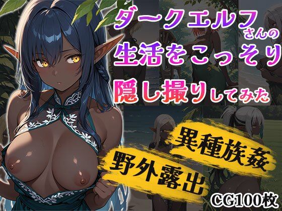 d 547641pl - ダークエルフちゃん生活こっそり隠し撮り【ふぇっちずむ】