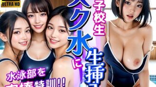 d 548601pl 320x180 - 女子校生スク水に生挿入  水泳部を肉棒特訓！【おくみ】