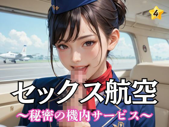 d 557961pl - セックス航空〜秘密の機内サービス〜4【ぷりぷりケッツ】