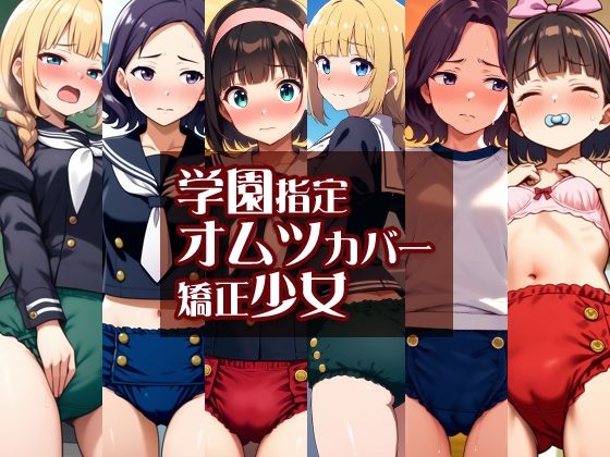 d 559945pl - 学園指定オムツカバー矯正少女【性癖ユガ芽】