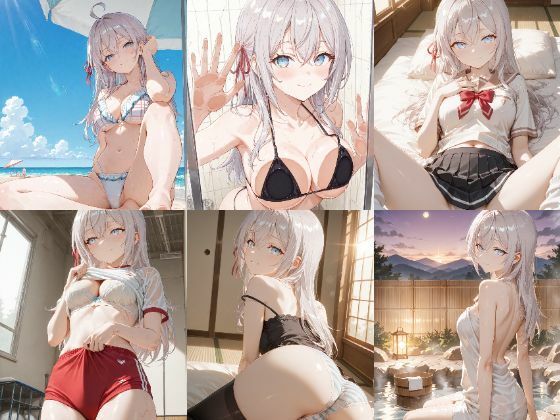 d 569848pl - 「時々ボソッとロシア語でデレる隣のアーリャさん」アリサ・ミハイロヴナ・九条セクシー写真集11（全500枚）【人の海】