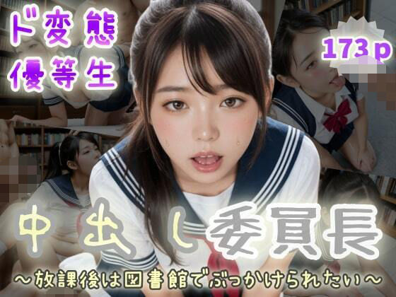 d 576703pl - 【ド変態優等生】中出し委員長〜放課後は図書館でぶっかけられたい〜【ぷよんぷよんスライム】