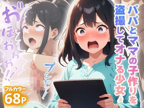 d 578400pl - パパとママの子作りを盗撮してオナる少女【もへもへ】