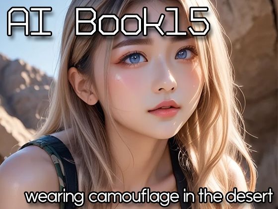 d 578744pl - AI Book15 - wearing camouflage in the desert -【Karasu Publishing】