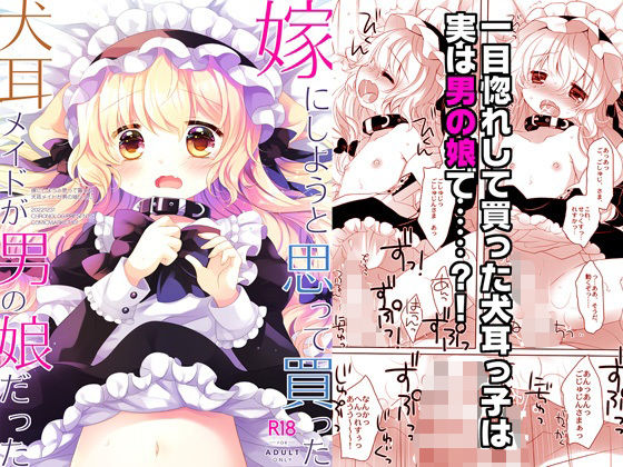 d 587370pl - 嫁にしようと思って買った犬耳メイドが男の娘だった【CHRONOLOG】