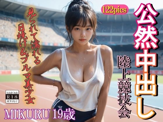 d 588621pl - 公然中出し陸上競技会〜見られて濡れる日焼け＆ブルマ美少女〜【大好物は美少女です】