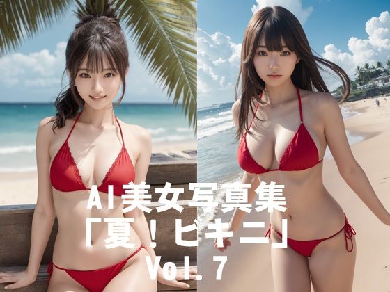 d 592953pl - AI美女写真集「夏！ビキニ」No.7【駄馬】
