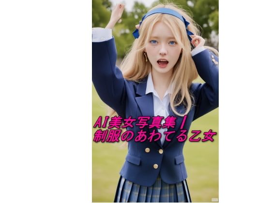 d 593115pl - AI美女写真集┃制服のあわてる乙女【AI美女写真集┃清楚な大人】