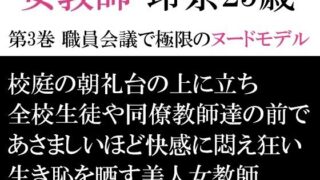 d 593341pl 320x180 - 女教師 玲奈25歳 第3巻 職員会議で極限のヌードモデル【海老沢  薫】