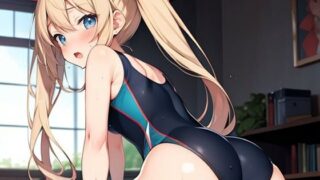 d 594338pl 320x180 - 競泳水着な美少女さん【ほげふが】
