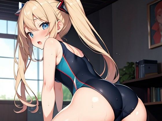 d 594338pl - 競泳水着な美少女さん【ほげふが】
