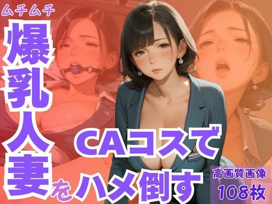 d 595307pl - ムチムチ爆乳人妻をCAコスでハメ倒す【CP出版】