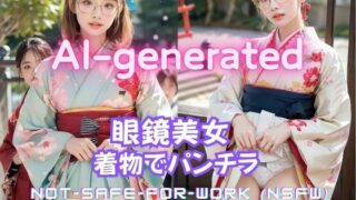 d 595754pl 320x180 - 眼鏡美人の和装パンチラ写真集 〜AI-generated着物グラビア〜【美伝プロジェクト】