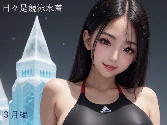 d 596847pl - 日々是競泳水着の彼女【3月】【バスターデュエル】
