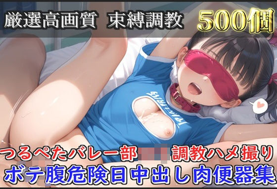 d 597328pl - 【新作価格】【豪華特典あり】つるぺたバレー部ロリ調教ハメ撮り   ボテ腹危険日中出し肉便器集【500個】【ロリロリ専科】