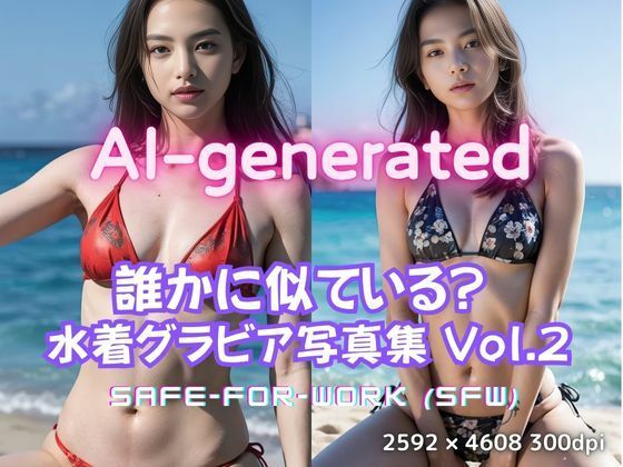 d 598452pl - 【AI実写】誰かに似ている？ 【実写風AI水着グラビア】Vol.2【美伝プロジェクト】