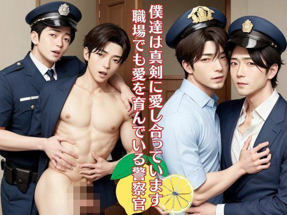 d 600034pl - 僕達は真剣に愛し合っています職場でも愛を育んでいる警察官は筋肉イケメン【しゃぼん玉企画】