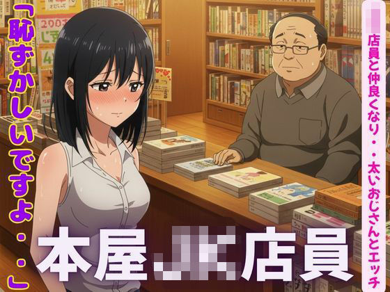 d 600430pl - 本屋のJK店員と仲良くなり、太いおじとセックスしまくる【根暗のよりどころ】